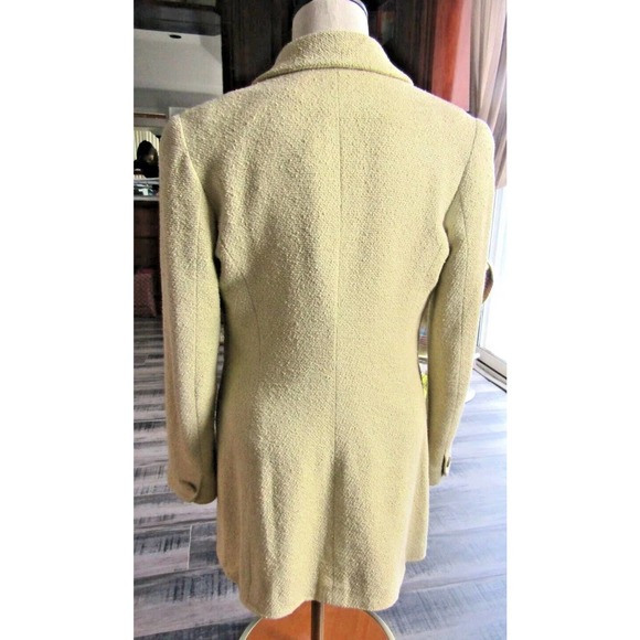 CHANEL Light Mustard Yellow Skirt 2 Piece Suit, Size 42 - Picture 3 of 12